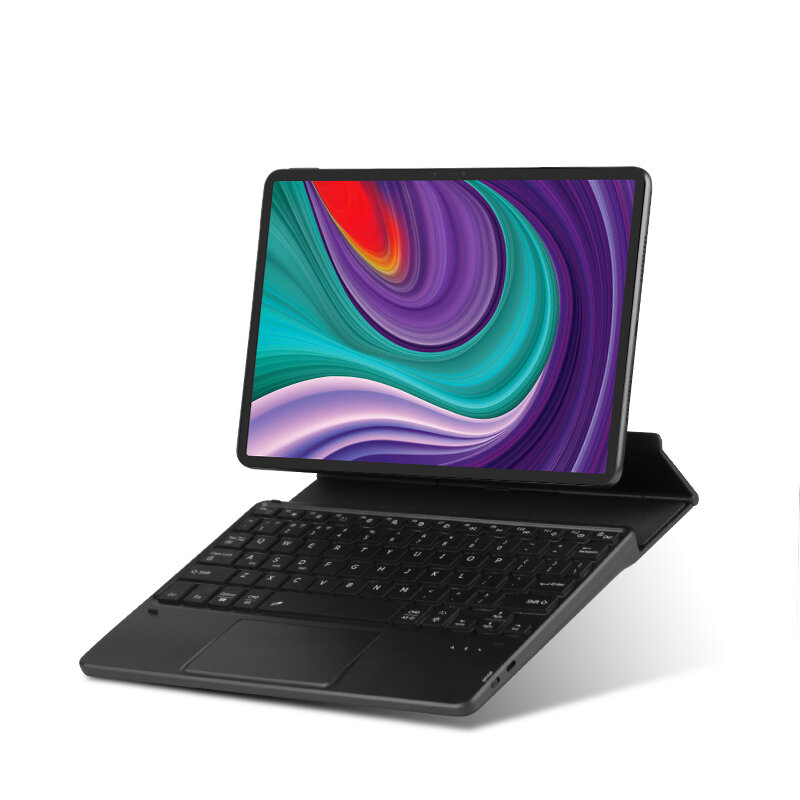 Keyboard Bluetooth untuk Lenovo Tab 4 10 TB-X304F X304L X304 TAB4 10.1 "Plus TB-X704F Keyboard Tablet dengan Casing Lampu Latar TouchPad