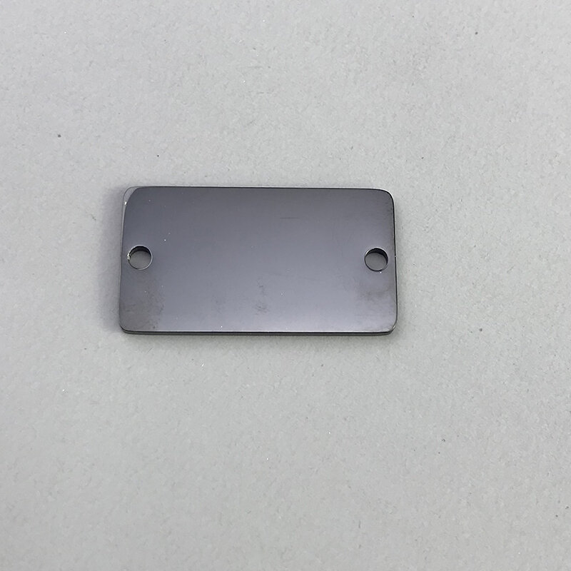 30pcs 18x32mm 20x60mm Stainless Steel Rectangle Connector Laser Engrave Logo Design Connector Rectangle Bead  Metal connector