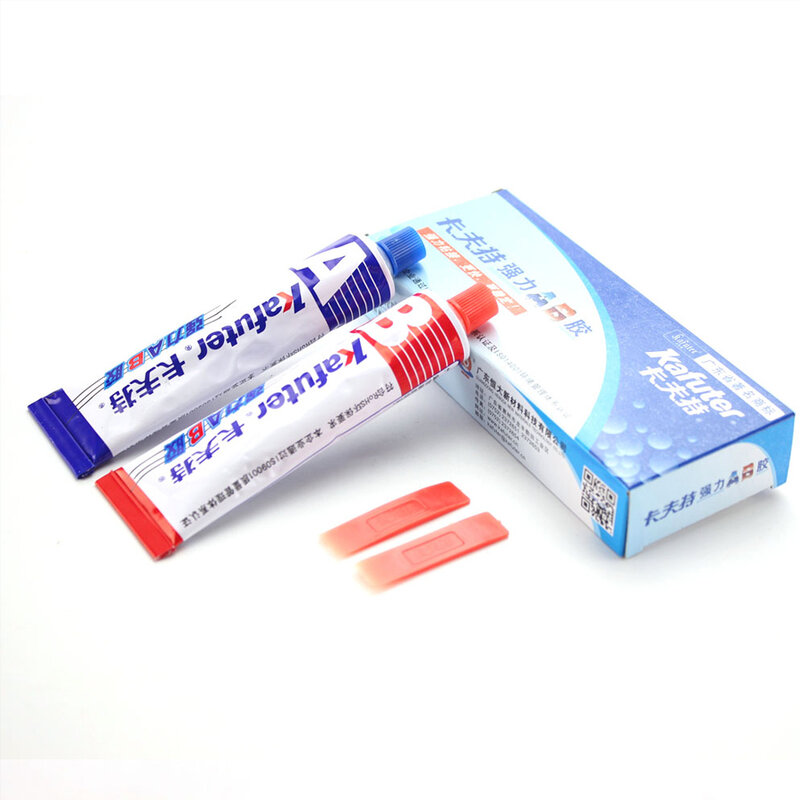 Kafuter A+B Glue 70g Acrylate Structure Glue Special Quick-Drying Glue Glass Metal Stainless Waterproof Strong Adhesive Glue