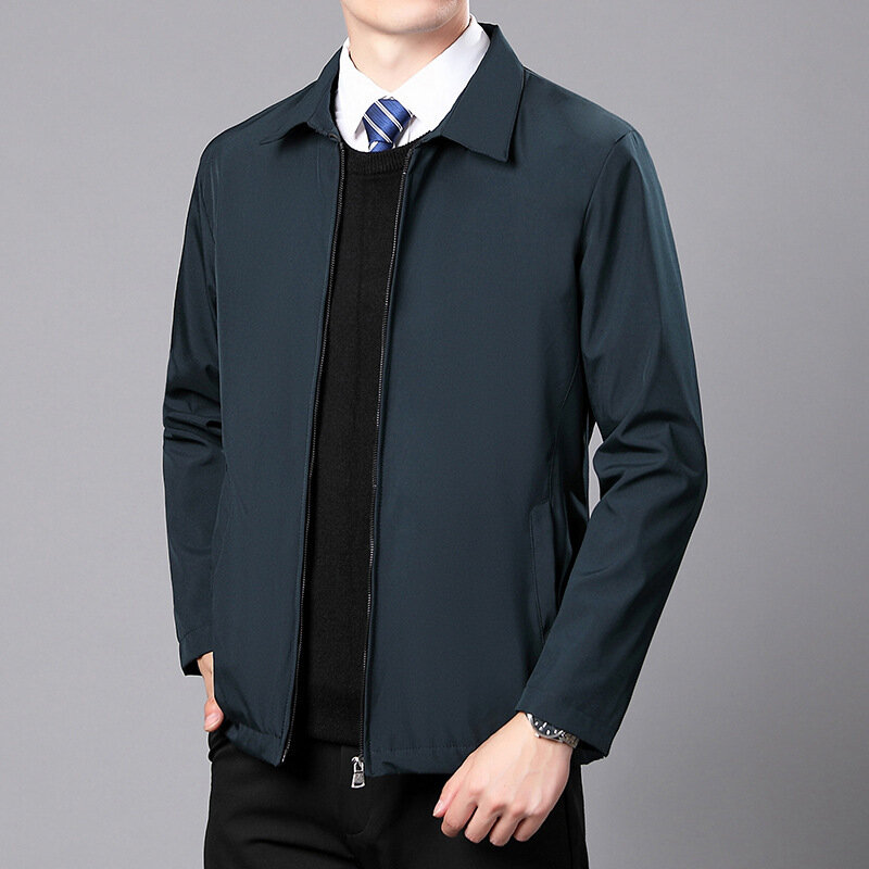 MRMT 남성용 라펠 캐주얼 재킷, 중년 비즈니스 재킷, 2024 브랜드, 신제품
