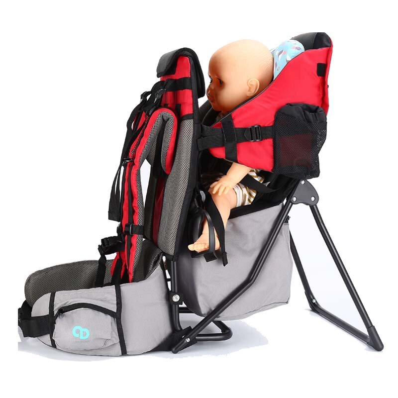 เด็กทารกเดินป่ากระเป๋าเป้สะพายหลังเด็กวัยหัดเดิน Travel พนักพิงกลางแจ้งปีนเขาเก้าอี้กระเป๋าสะพายเก้าอี้