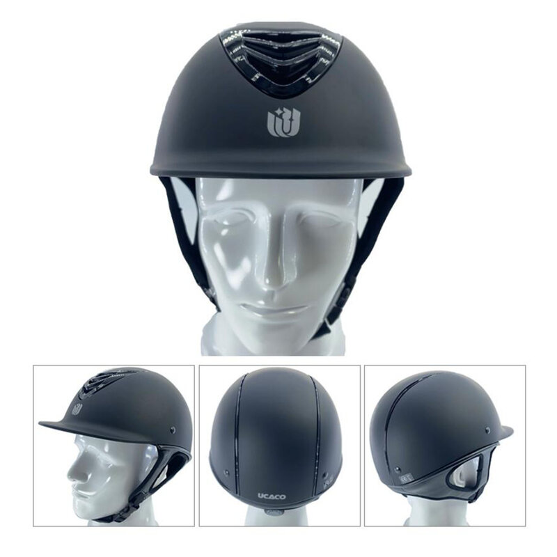 Topi Helm Sepeda Motor Helm Kuda Dapat Disesuaikan Helm Berkuda Helm Olahraga Berkuda untuk Anak-anak dan Dewasa