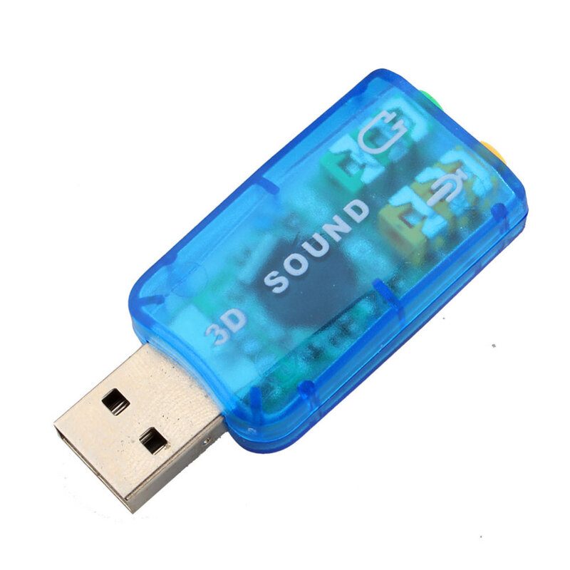 USB Soundkarte USB Audio 5,1 Externe USB Soundkarte Audio Adapter Mic Lautsprecher Audio Interface Für Laptop PC Micro daten