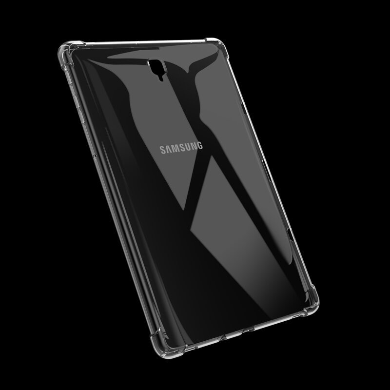 Stoßfest Abdeckung Für Samsung Galaxy Tab S4 10.5 ''2018 SM-T830 SM-T835 10,5 inch Fall TPU Silicon Transparent abdeckung Coque Fundas