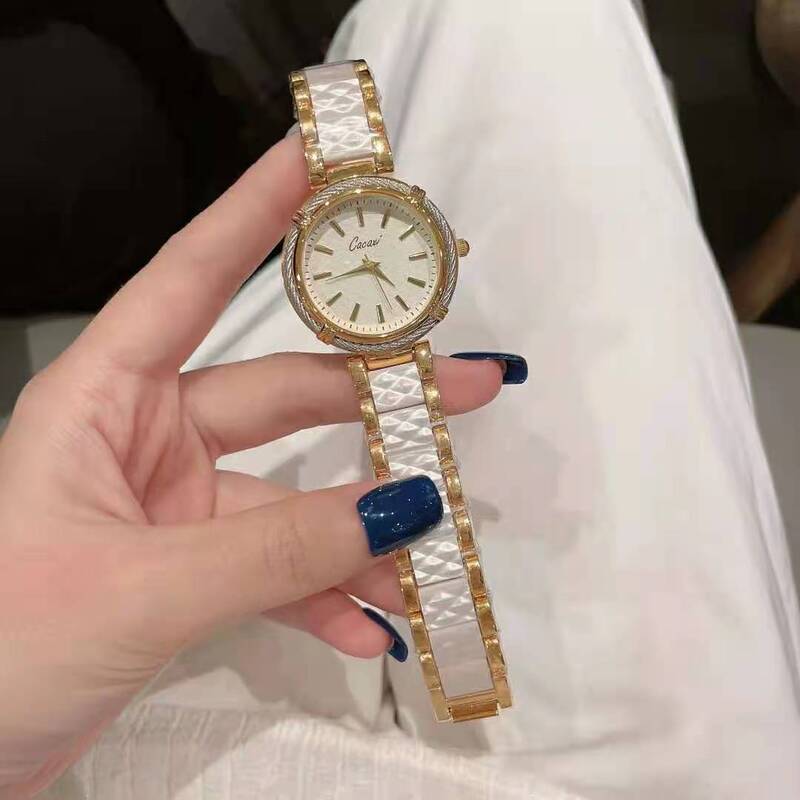 2021 moda superior marca de luxo relógios femininos quartzo qualidade senhoras relógio breve simples pulseira relógio feminino