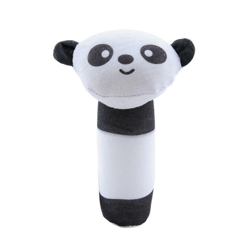 1pc Rattles For Kids Baby Toys Educational Toy Development Children Sticks Cute Crib Mobile Bed Bell Newborn Panda monkey