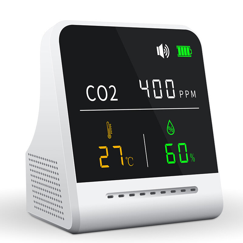 Moniteur Portable De dioxyde De carbone Ndir avec écran LCD, Medidor De, détecteur De qualité De l'air, détecteur De Co2