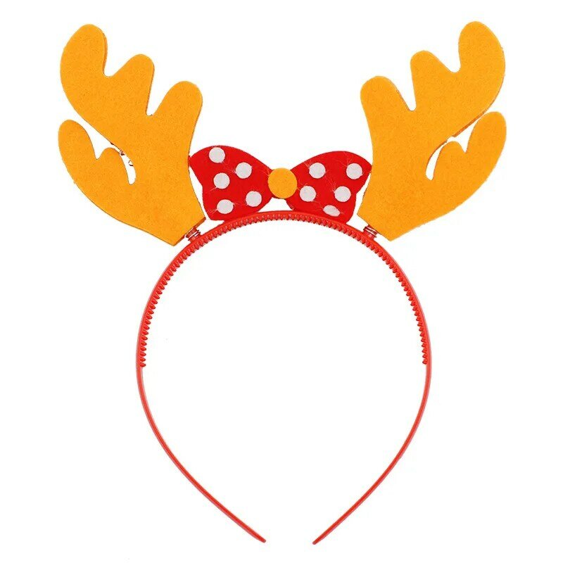 2 Teile/satz Weihnachten Stirnband Headwear DIY Crown Handgemachte Spielzeug Kunst Und Handwerk Haarband Weihnachten Geschenke für Enkelin Neue Jahre
