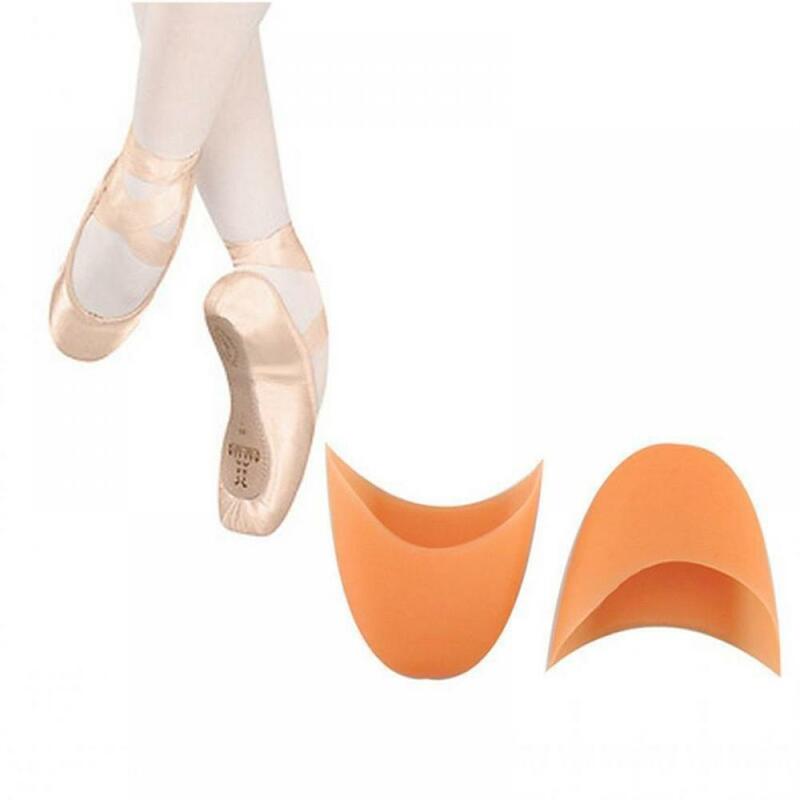 Professional Women Girl Silicone Ballet Pointe Dance Shoe Pads Silicone Gel Toe Cover Forefoot Pad Toe Protector Foot Care Tools
