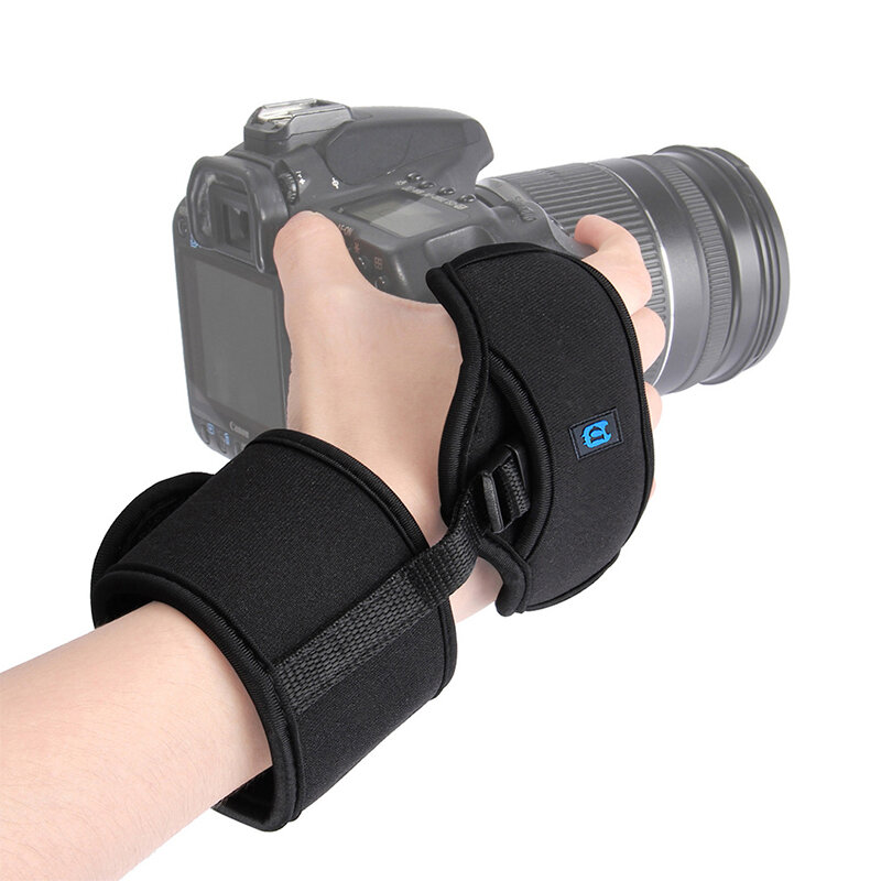 DSLR Camera Wrist Strap Belt, SLR Hand Grip, Fit para Nikon, Canon, Sony, Olympus, Estúdio de Fotografia Acessório