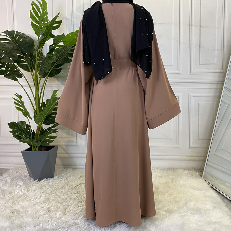 Vestidos largos con fajas para mujer, Hijab musulmán, Abaya de Dubái, ropa islámica, vestidos africanos Abaya, Djellaba