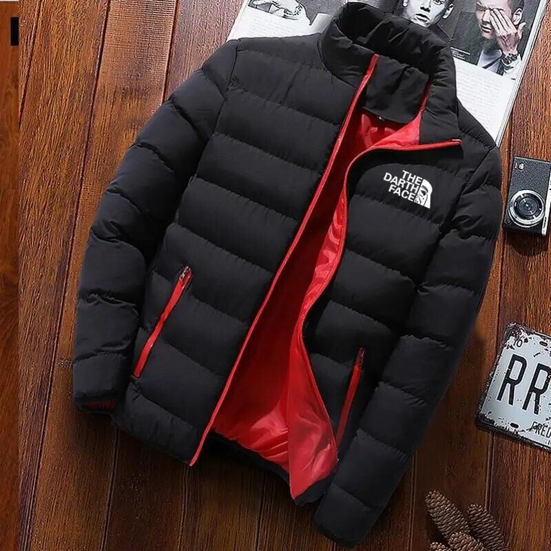 Winter Jacket Men 2020 Fashion Stand Collar Male Parka Jacket Mens Solid Thick Jackets and Coats Man Winter Parkas M-4XL