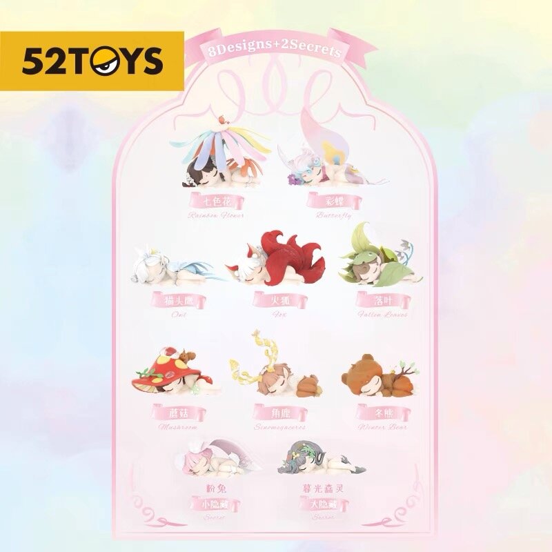 Mistery Box Sleep Elf In The Forest Blind Box Toys Figure Action Sorpresa Surprise Box Kawaii Collection Model Birthday Gift