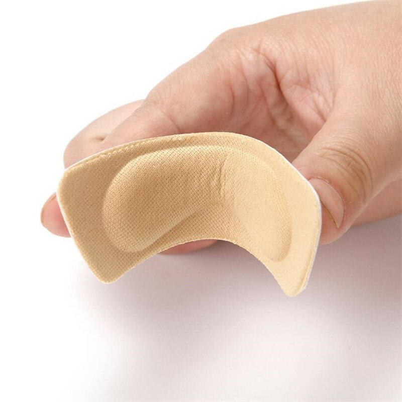 3Pairs Soft Foam Insoles High Heel Shoes Pad Heel Feet Stick Foot Pad Cushion Insoles Protector Relieve Pain Heel Grips Liner