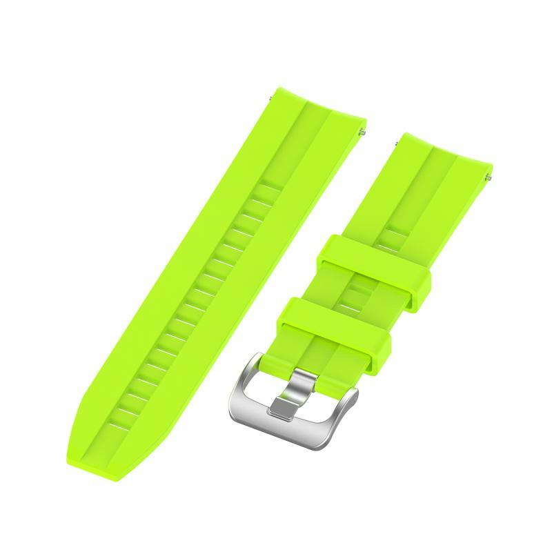 Boucle en acier Silicone bracelet résistant montre bracelet en Silicone remplacement bande intelligente 22mm largeur pour Huami Amazfit GTR 47mm