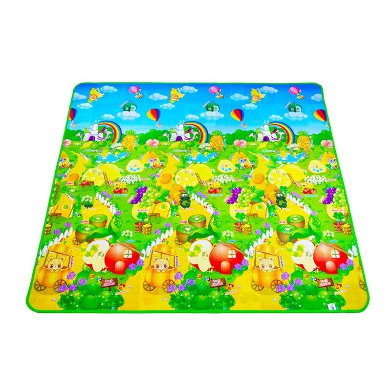 2021 neue 180x200cm Baby Boden Spielen Krabbeln Spiel Matte Schaum Decke Teppich Playmat für Kleinkinder Kleinkind Obst alphabete Tier Hause