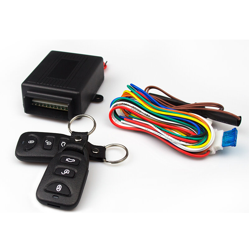Eunavi 12v novo carro universal kit remoto central fechadura da porta do veículo sistema de entrada keyless venda quente