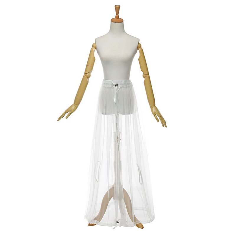 Falda antideslizante para vestido de novia, enagua para inodoro, ahorra agua, 2018