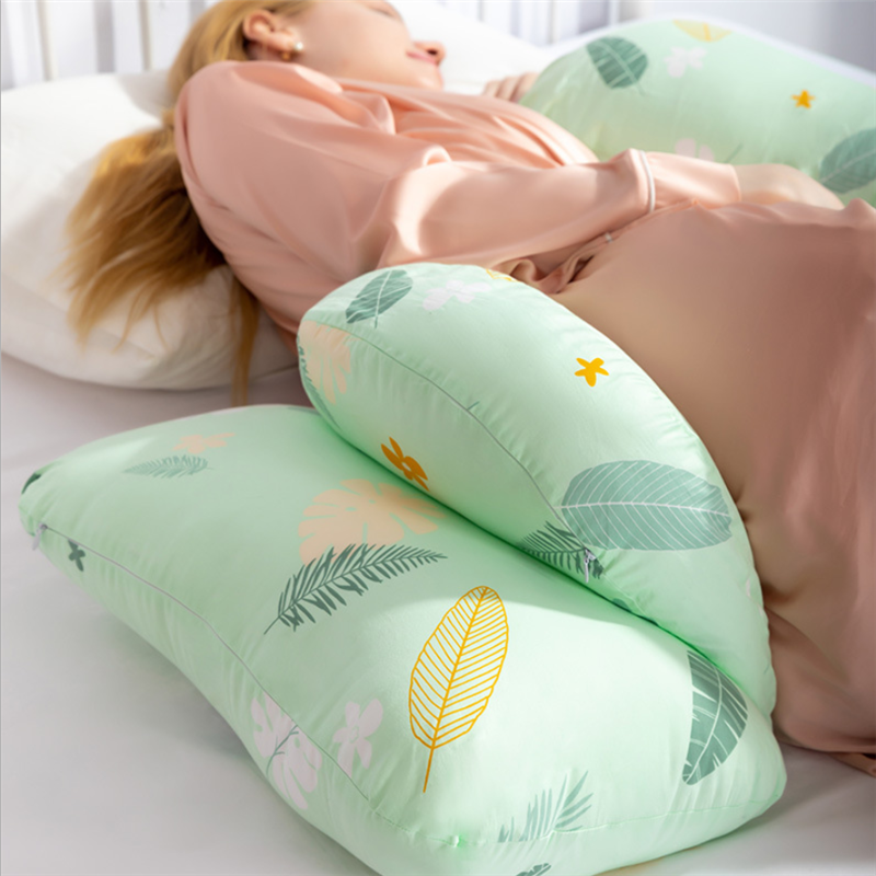 Alta qualidade almofadas de maternidade lado sono cintura apoio corpo travesseiro em forma de h gravidez travesseiro expectante mãe enfermagem travesseiro