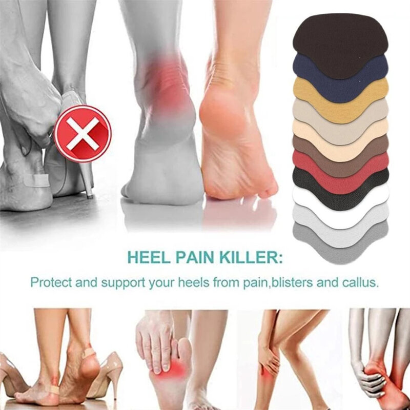 Invisible Heel Protector Adhesive Patch, Patches de calçados esportivos, Sapato Pads, Sneakers Repair, Produtos para Cuidados com os Pés, 4pcs