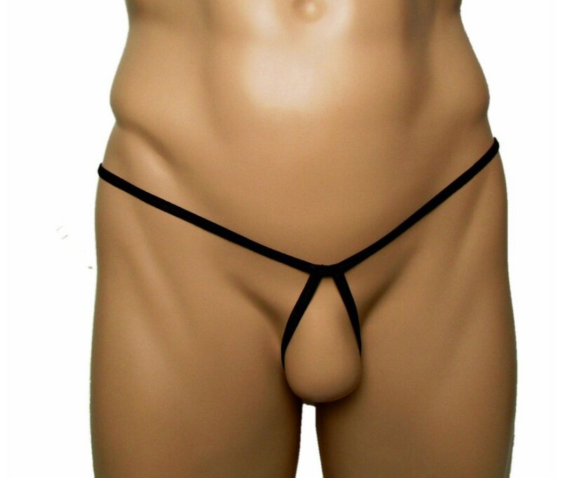 Jockstrap sexy pour hommes, sous-vêtements, string, string, string, string, tranche G, Open Cortch, respirant, presque nu, chaud