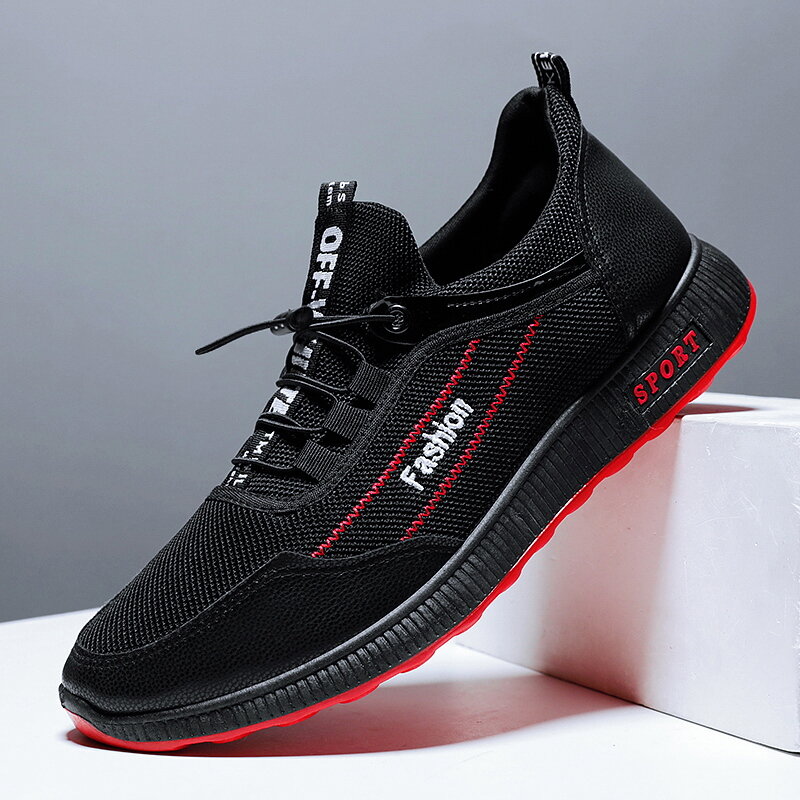 High quality men's sports shoes comfortable adult designer lightweight breathable wear-resistant cushioning men's casual shoes