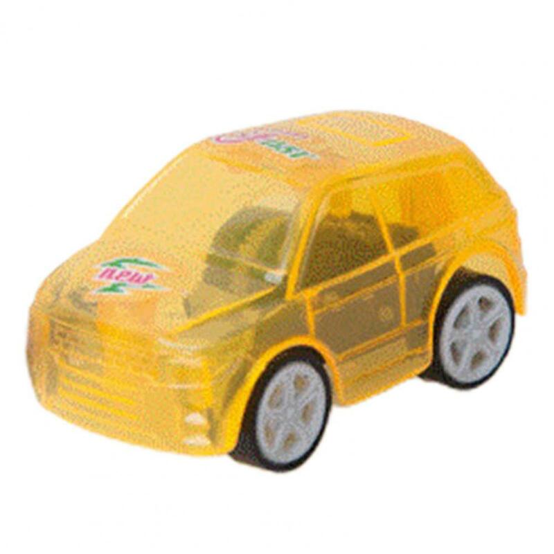 Modelo de vehículo extraíble divertido, juguete creativo de Mini coche, juguete de plástico para mejorar la imaginación en preescolar para niños
