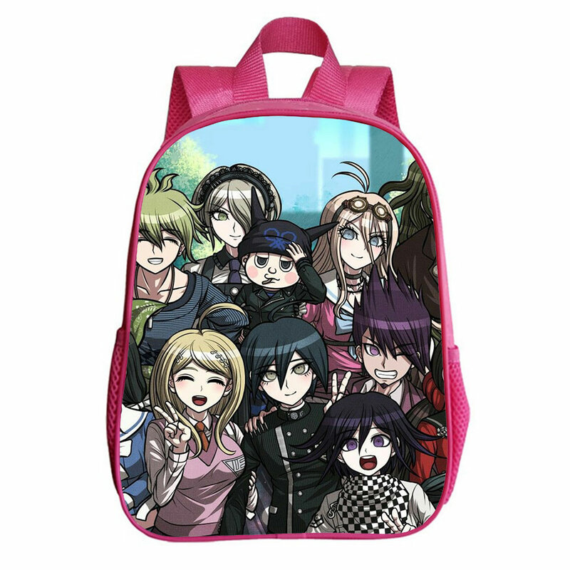 Anime Danganronpa torby szkolne chłopcy dziewczęta dzieci nastolatki Cartoon plecak Unisex torba podróżna na laptopa plecak studencki
