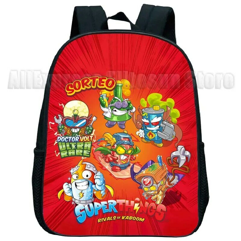 حقيبة الظهر للأطفال الرضع Superzings 7 حقيبة الظهر الصغيرة Mochila حقيبة الظهر للأطفال الرسوم المتحركة أنيمي