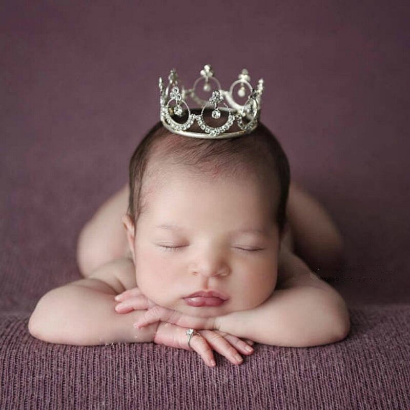 Bayi Baru Lahir Fotografi Alat Peraga Imitasi Diamond Cincin Bayi Foto Alat Peraga Perhiasan