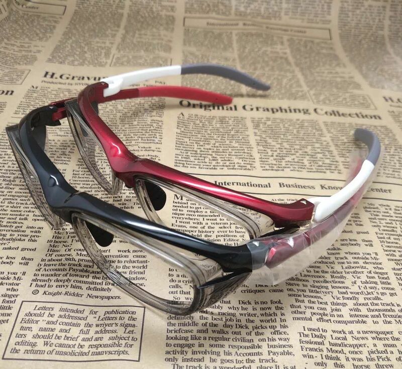 Ołowiane okulary nowy typ x-ray high Lead okulary ochronne cewnik interwencyjny pas promieniowania boczne okulary dla osób z krótkowzrocznością