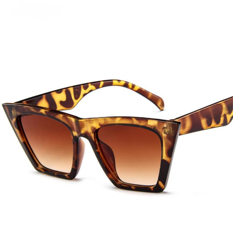 Lunettes de soleil carrées œil de chat pour hommes et femmes, lunettes de soleil classiques, créateur de luxe, mode vintage, extérieur, UV400