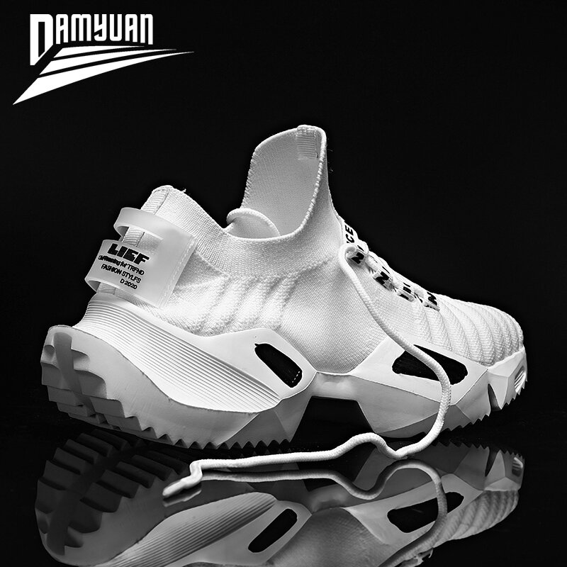Sepatu Kasual Pria untuk Pria Sneakers Pelatih Sol Luar Tahan Lama Zapatillas Deportivas Hombre Sepatu Olahraga Lari Fashion Ukuran Plus