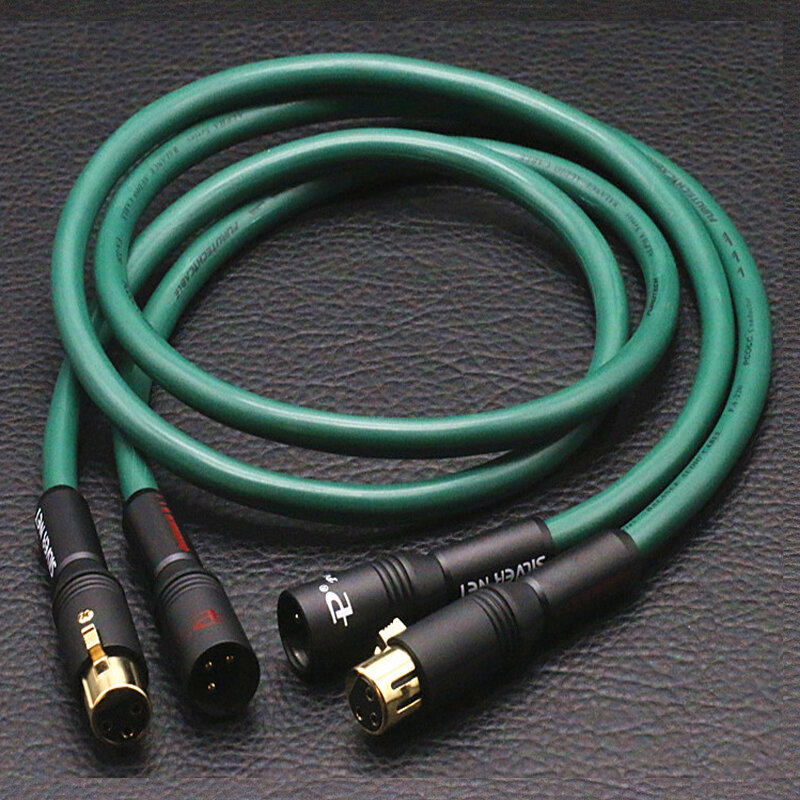 Furutech-FA-220 PCOCC de cobre y cristal, cable amplificador de grado de fiebre, línea Canon, XLR, equilibrado