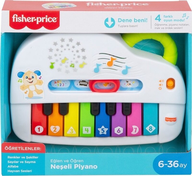 Piano alegre de fisher price
