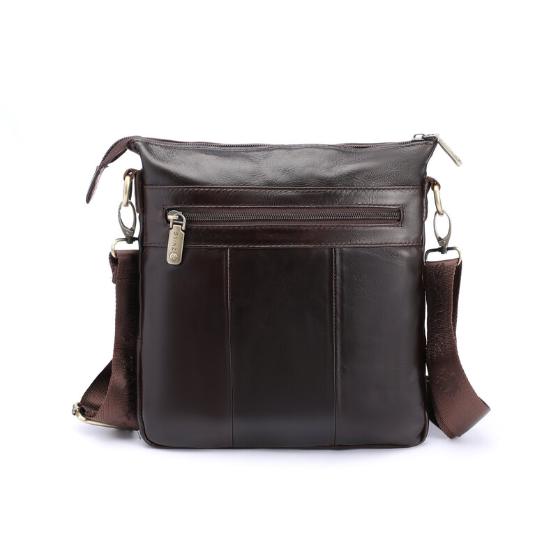 2022 NEW Genuine Leather Shoulder Bag For Men Casual Crossbody Man Handbag Messenger Bag Male Side Bags Guarantee Men's Bags