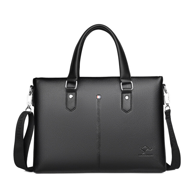 Business Bag New Men's Bag Business Bag Men's Handbag Horizontal Computer Briefcase Single Shoulder Bag