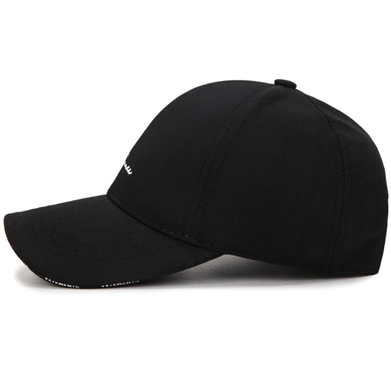 Unisex ajustável Plain Sports Fashion Hat, Atlético Baseball Equipado Cap, Verão Sun Hat, Viagem Sunscreen Cap, Dad Cap