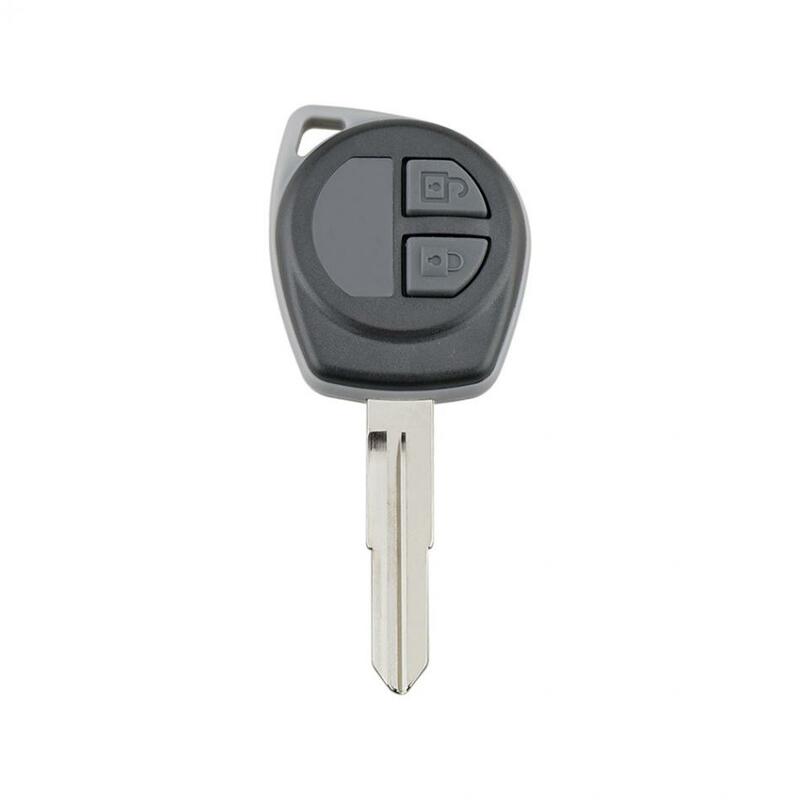 Funda de repuesto para mando a distancia de coche, 2 botones, accesorios para llave, compatible con SUZUKI Vitara Swift Ignis SX4 Liana