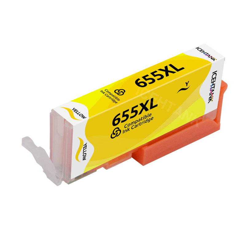 Icehtank Compatible For HP 655 655XL Ink Cartridge Replacement for HP655 Deskjet 3525 5525 4615 4625 4525 6520 6525 6625 Printer