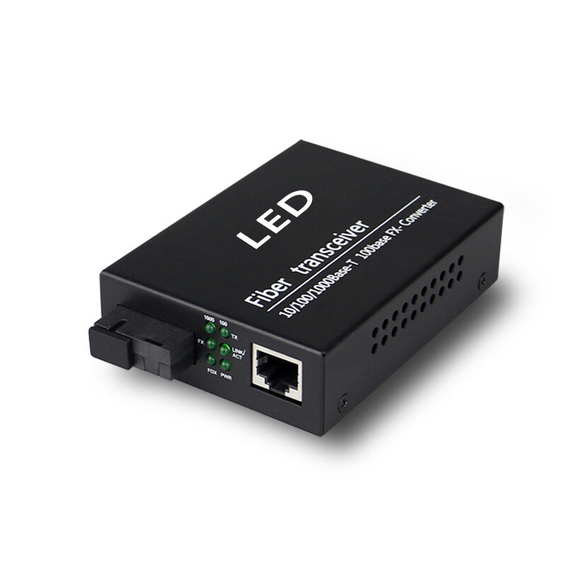 Émetteur-récepteur spécial LED 1000M SM, 1 paire, pour écran couleur LED, convertisseur de média Ethernet, émetteur-récepteur optique, prolongateur Ethernet 20KM