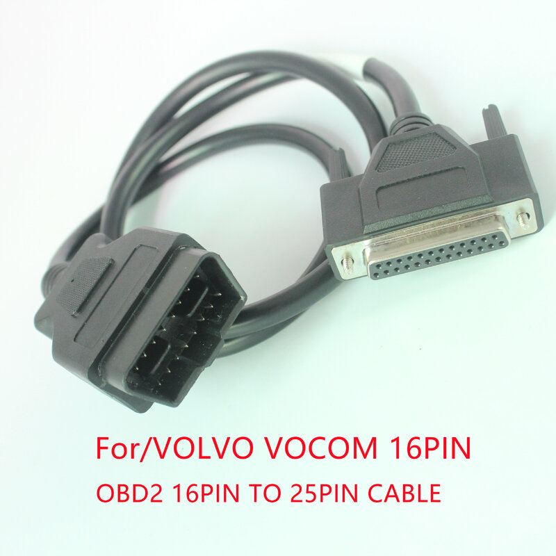 Кабели для грузовиков Acheheng для volvo VOCOM 88890300, кабель для диагностики OBD2, кабель с 16 контактами на 25 контактов