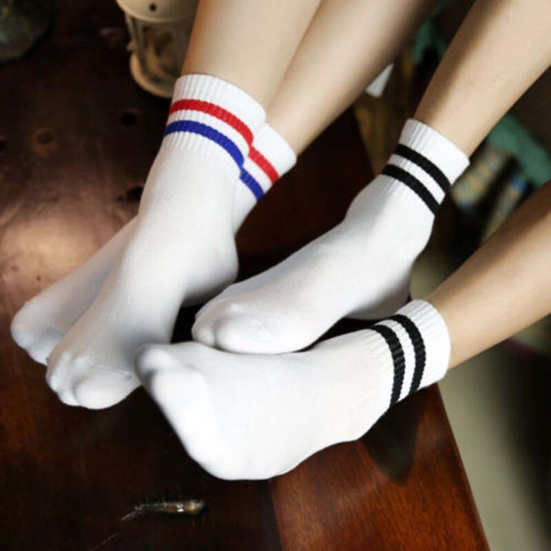 1 Pairs Men Women Socks Solid Color Cotton Businness Casual Socks Summer Autumn Excellent Quality Breathable Male Sock meias