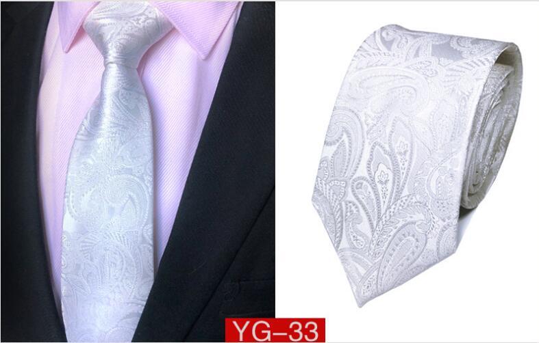 Corbatas clásicas ajustadas para hombre, corbatas florales con patrón de anacardo, informales, para fiesta, negocios, boda, corbata (Tie21-Tie37)