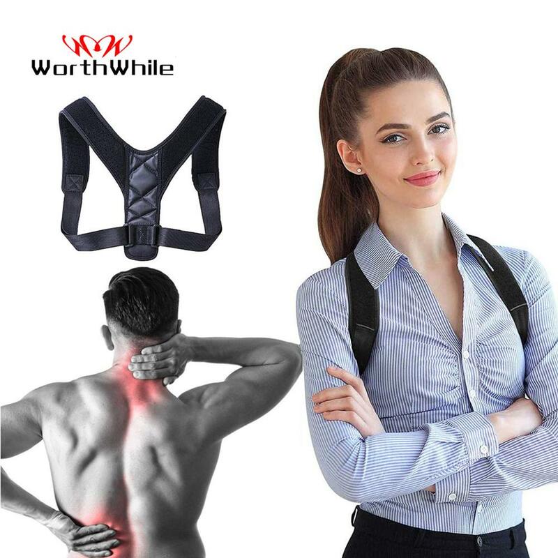 WorthWhile-Sangle de protection dorsale réglable pour homme et femme, orthèse dorsale, ceinture de protection, soutien, fitness, gym, soins du dos
