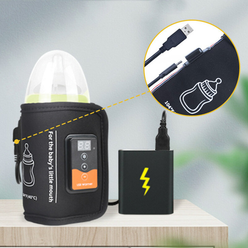 Chauffe-biSantos isotherme portable USB, sac chauffant, chauffe-biSantos, sac chauffant pour lait, Electrolux pour voyage