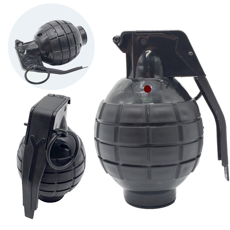 Modelo táctico de bomba de agua para niños, modelo militar eléctrico de simulación de efectos de sonido, accesorios de sonido y luz, vestido de Cosplay