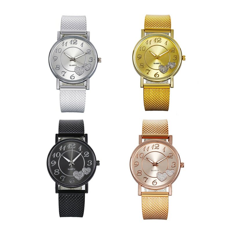 Moda kobiety zegarek pasek z siatki zegarek odważna kobieta kreatywny moda prezent bransoletka do zegarka na rękę zegarki damskie zegarki Reloj Mujer