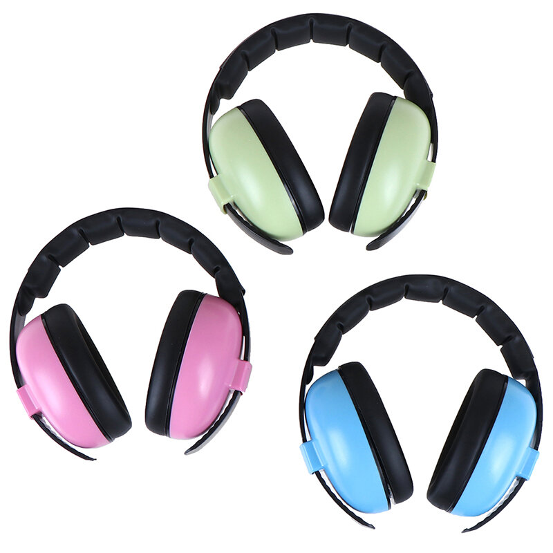 1pc Baby Children Sleep Ear Defenders Noise Proof Earmuffs Protection Baby Boys Girls Anti-Noise Durable Headphone