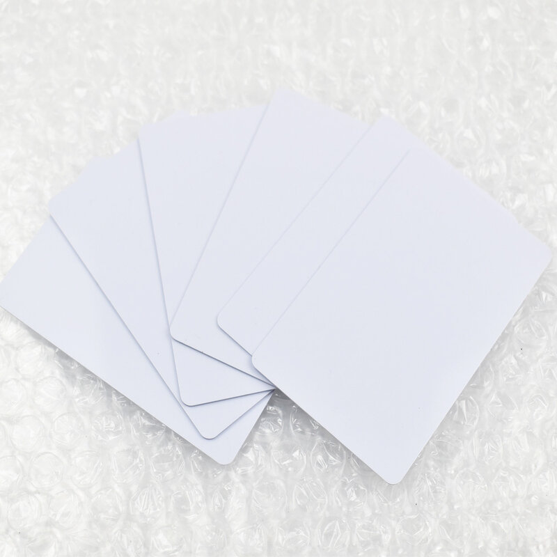 잉크젯 인쇄 가능한 PVC 카드, 푸단 NFC 1K S50 칩, 엡손 및 캐논 프린터용, 13.56mhz, 10 개/로트